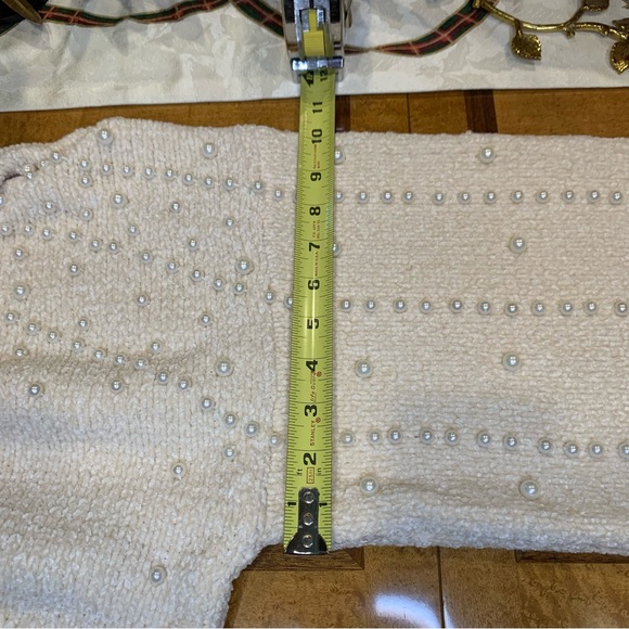 Faux Pearl Adorned Sweater - NWOT - Picture 13 of 16
